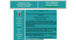 Desktop Screenshot of genealogy.restigouche.net