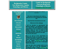 Tablet Screenshot of genealogy.restigouche.net